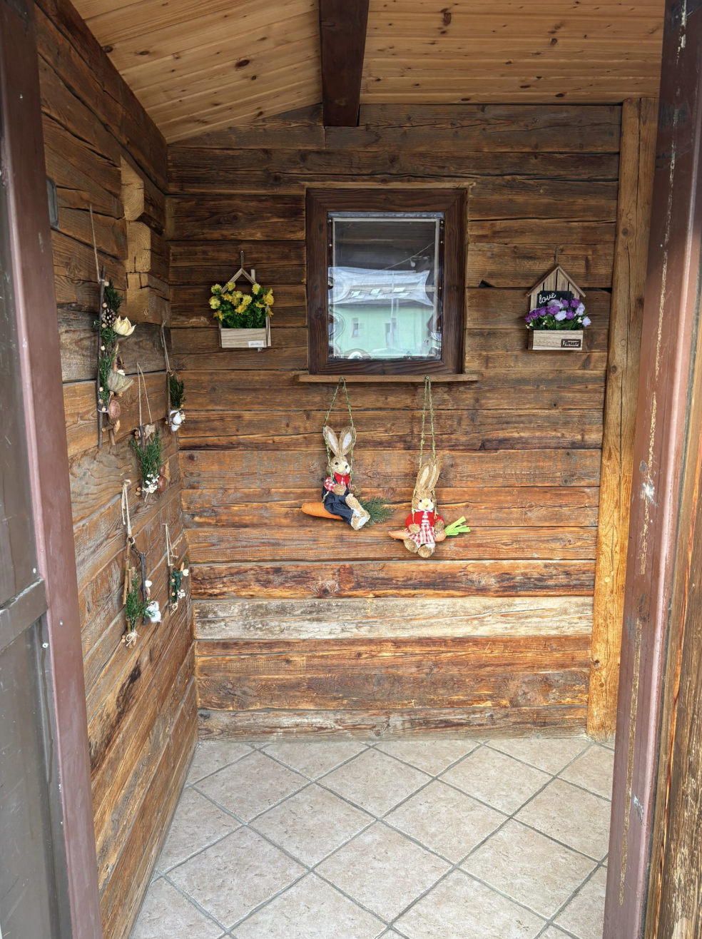 Entrée chaleureuse du restaurant